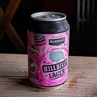 Fat Hippo Hillbilly Lager